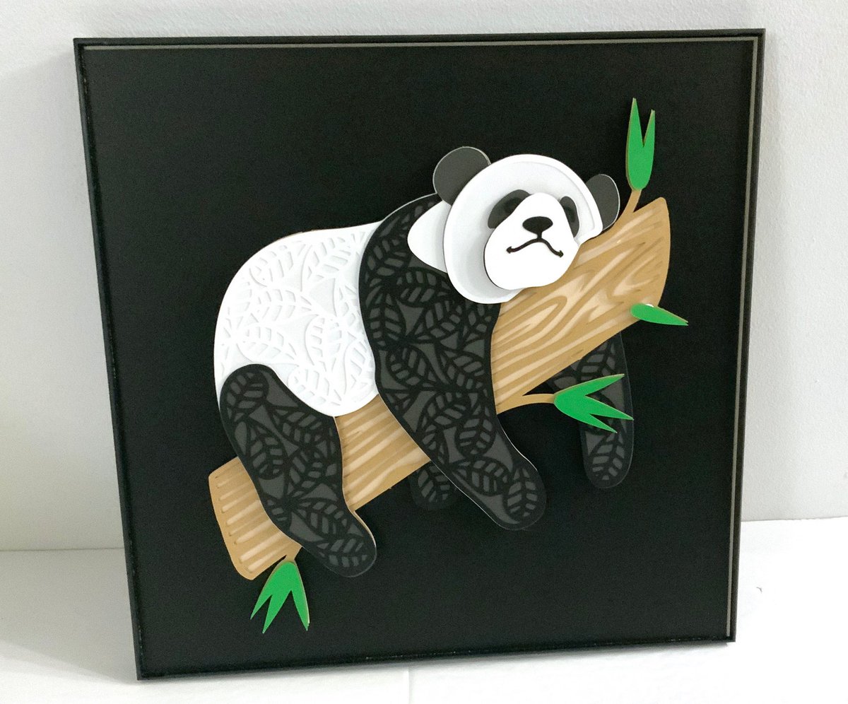 gardentweets1's tweet photo. Just hanging around Panda Bear Layered Paper Cutout , Animal , Wall Hanging , Decor , Gift , Kids , Adults
 #Animal #KidsAdults #paper #bear #Cutout #Layered #panda #Hanging #wall #decor #AAmazingPaperCraft #EtsyEmail

👉https://t.co/6LMfYGSY4X https://t.co/q2bCxLkKw5