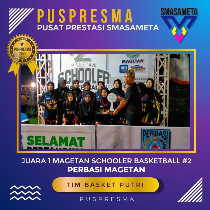 Selamat utk tim basket putri smasameta #basketball