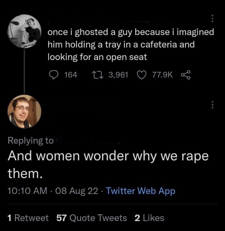 tragicbirdapp's tweet photo. more normal behaviour on twitter https://t.co/20QFcpAiAD
