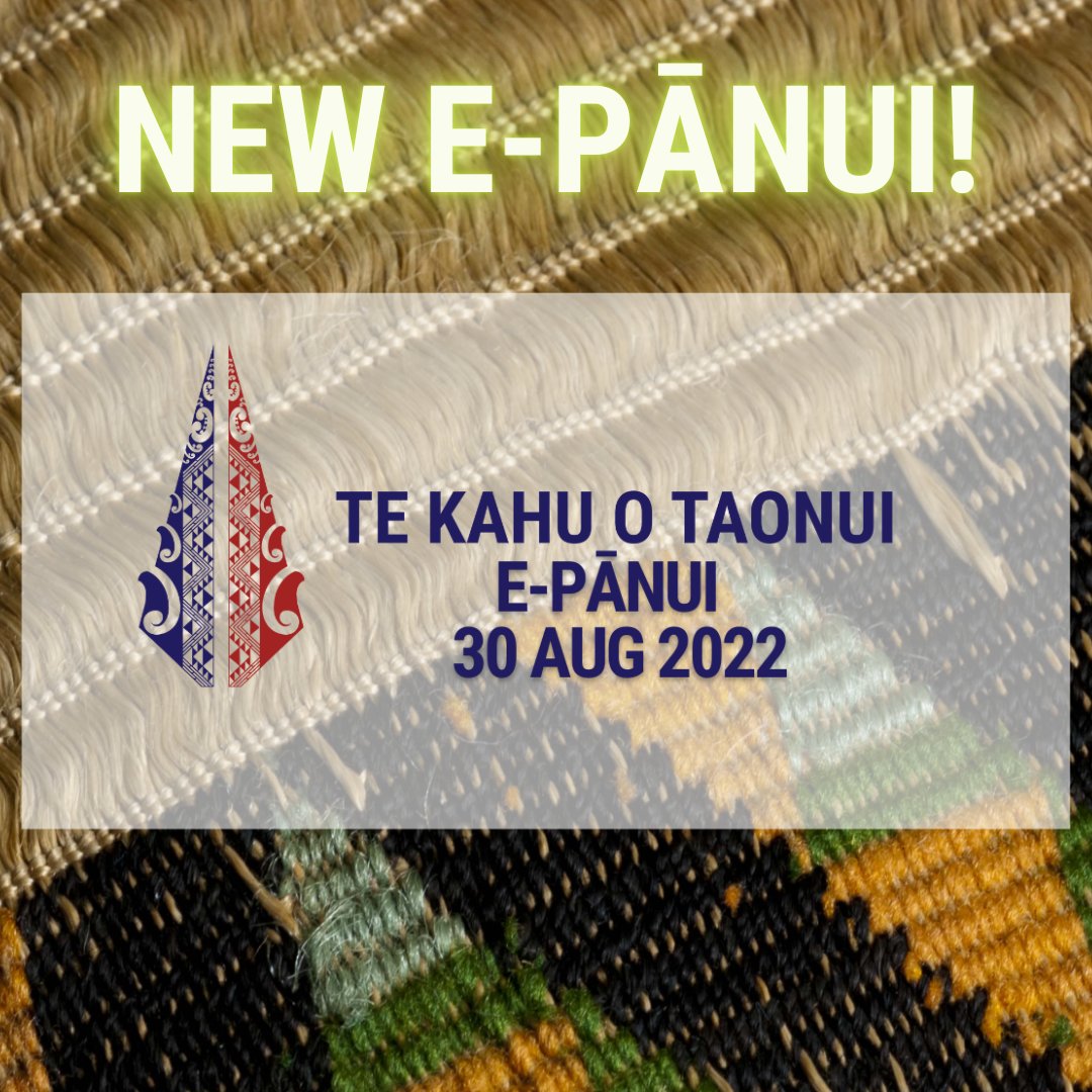 tekahuotaonui's tweet photo. IN CASE YOU MISSED IT IN YOUR INBOX! Subscribe now whanau to get our pānui hot off the press💥

https://t.co/FtjkcIbvcq

Te Kahu o Taonui E-Pānui 30 August 2022 Issue #158
Including the latest Hauora, Haukainga, Ki te Ao and All of Government Updates from across Te Taitokerau https://t.co/yPeUT6ShNj