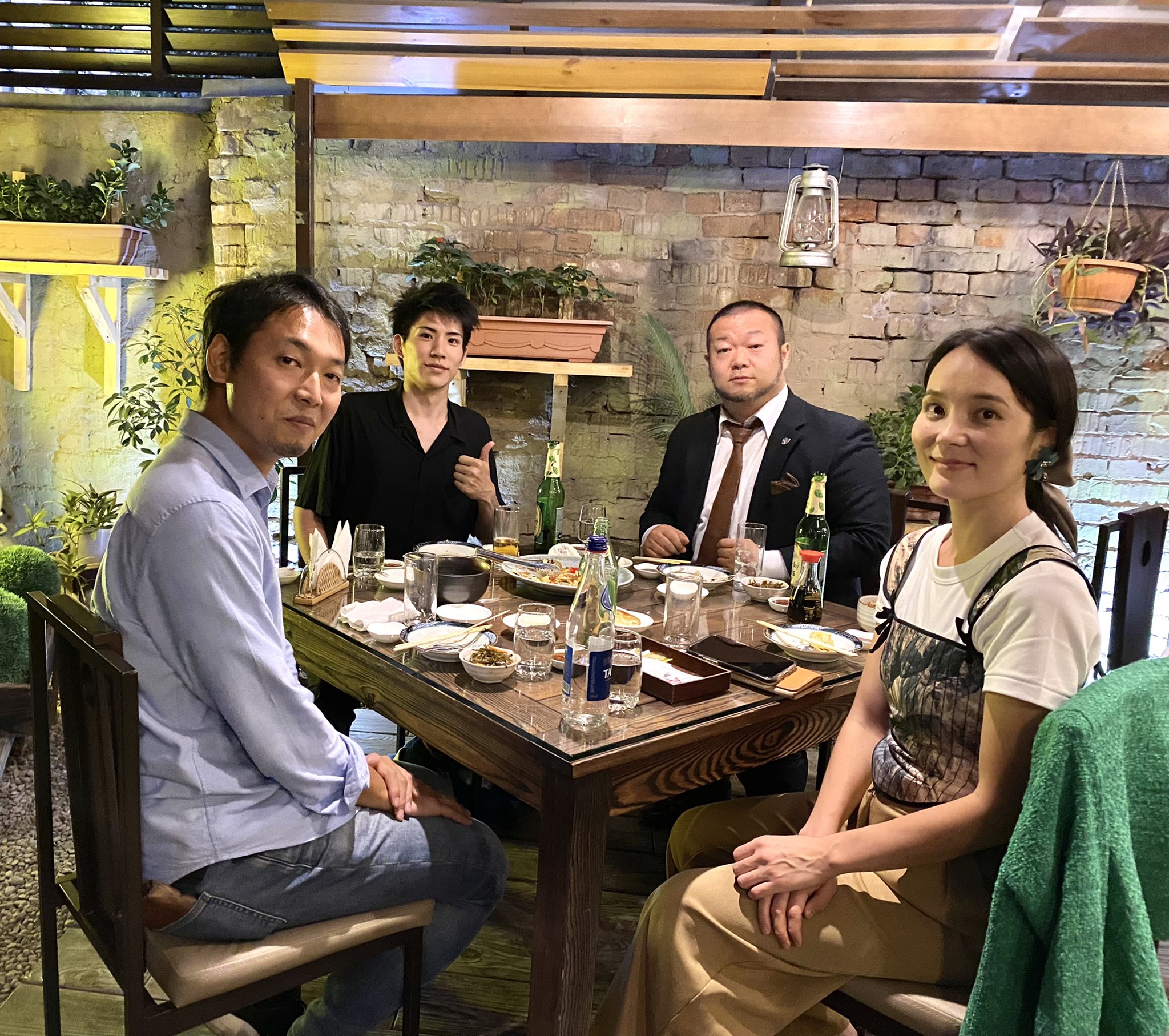 昨日Twitterでコメント頂いたビシュケク在住の皆川さん夫婦とお会いしてきた件