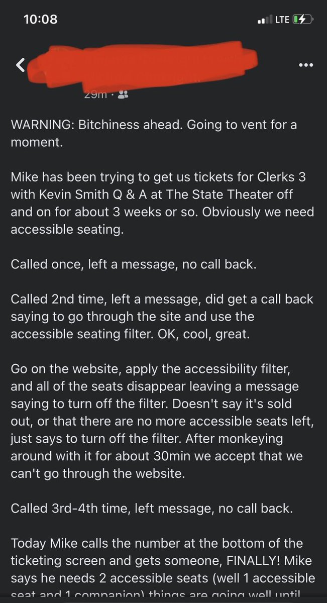 cory_nich's tweet photo. @ThatKevinSmith can you help my friends out? They are two of the sweetest and caring people I know. https://t.co/7k4eLmmLfG