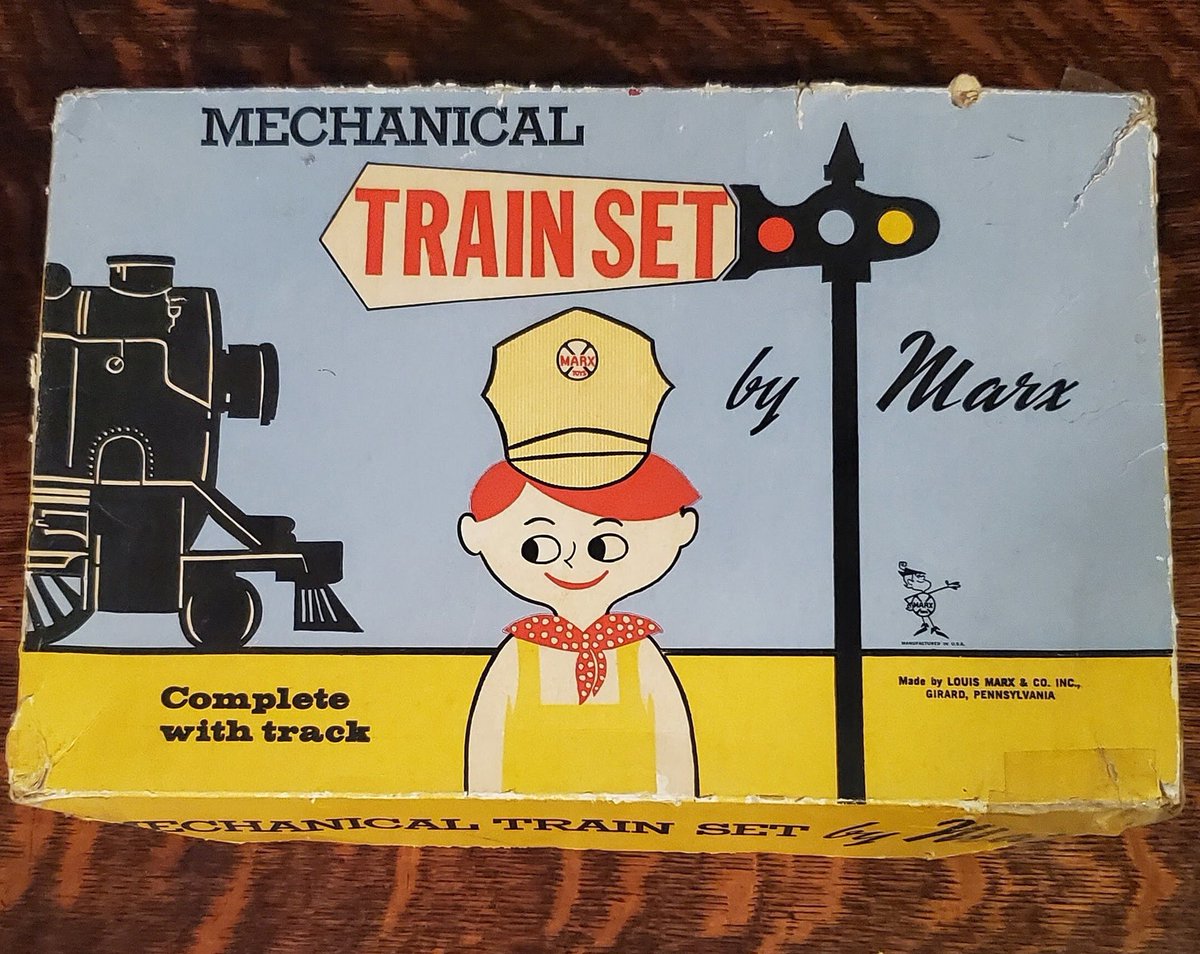 RowyTweets's tweet photo. 1950's Marx Mechanical Train Set 526 In Original Box
 #Mechanical #set #train #marx #Original #MarbleValleyVintage #EtsyEmail

👉https://t.co/pem5DLkU6q https://t.co/rVhr8abvsv