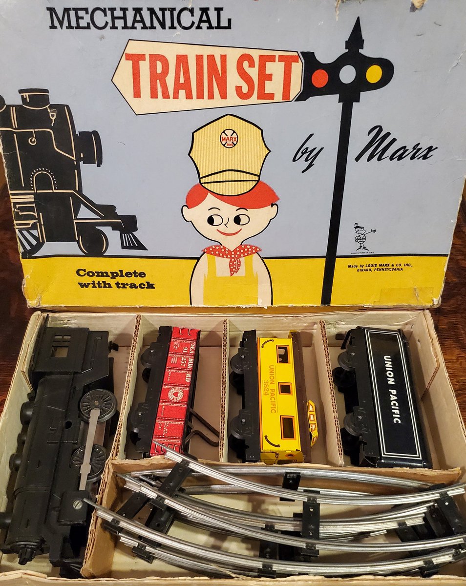 RowyTweets's tweet photo. 1950's Marx Mechanical Train Set 526 In Original Box
 #Mechanical #set #train #marx #Original #MarbleValleyVintage #EtsyEmail

👉https://t.co/pem5DLkU6q https://t.co/rVhr8abvsv