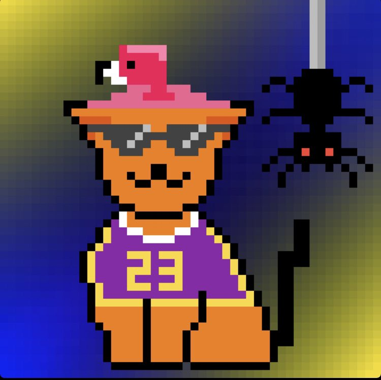 doge_struggle's tweet photo. Thanks 
@uormatthews
 for the giveaway of this cute berb-ish kitten! 🦩🐈🎉

Algocatz is an OG in the #algorandnft scene &amp; one the 1st NFTs I ever bought! If you dig pixel art + OG #algo projects, check it out! 

https://t.co/hVKXUAMmRH

https://t.co/Ndil4B9g8S

#algorand #algof https://t.co/Jxi0LW8xUY