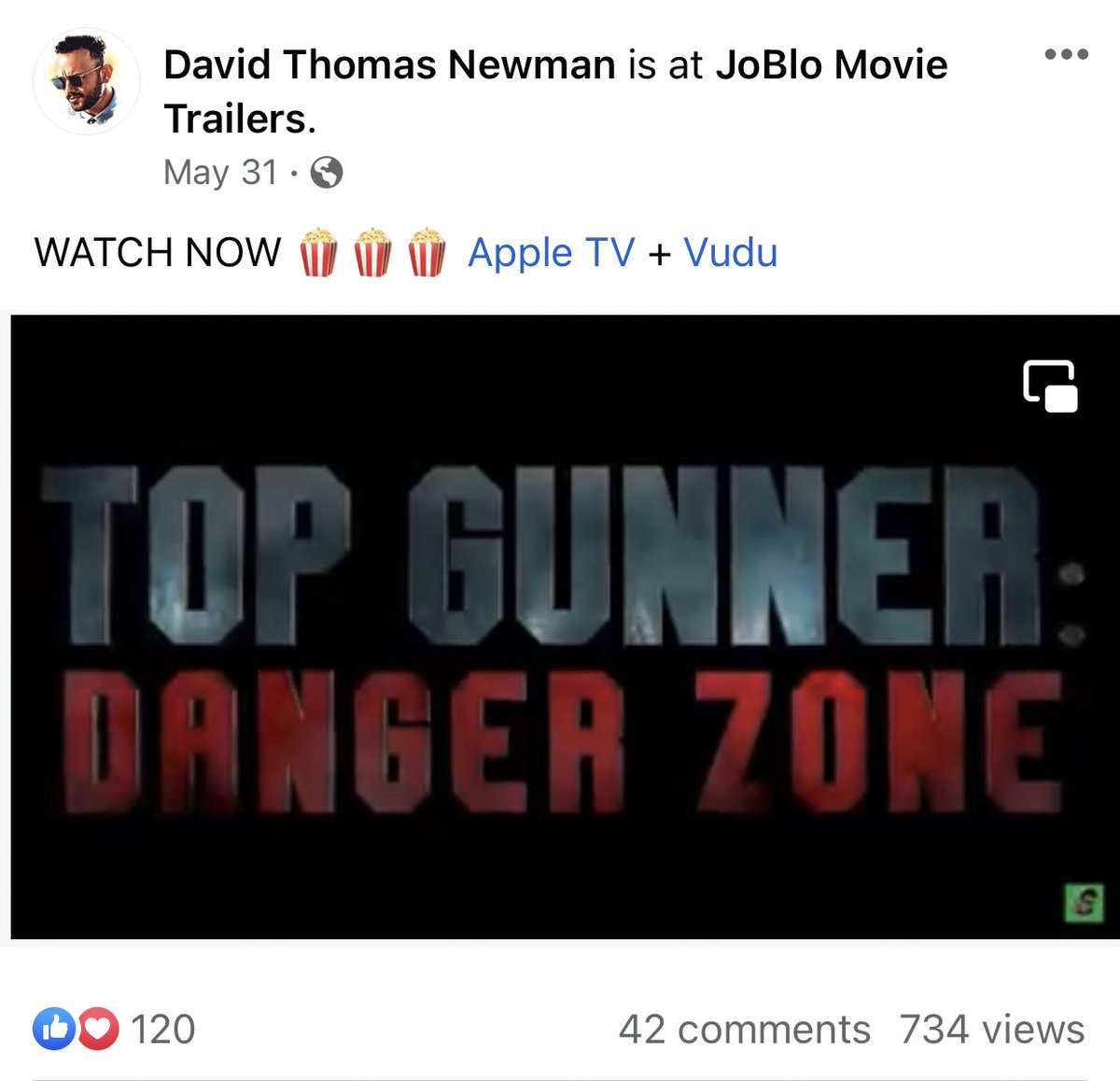 ✅ 2nd Movie Contract Signed <a href="/TheAsylumCC/">The Asylum</a> <a href="/AppleTV/">Apple TV</a> <a href="/VuduFans/">VuduFans</a> #TopGunner #DangerZone