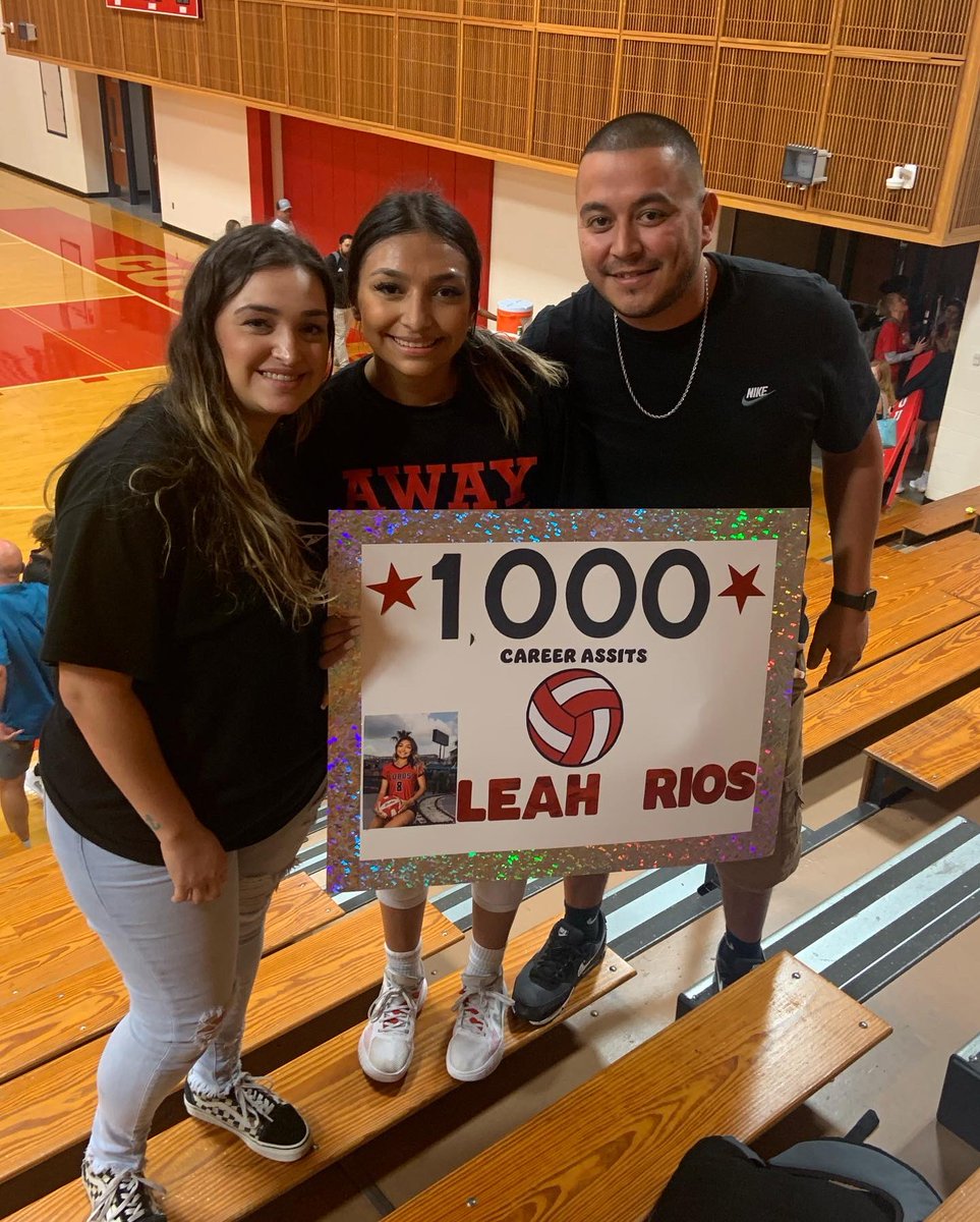 Made it to 1,012 assists on my High School Career. This was a big goal for me and I met it at the start of Junior year! This is just the beginning of what is to come. Time to put in more work <a href="/LCHSLobosVB/">LoboVB</a>  <a href="/CFISDAthletics/">CFISDAthletics</a> <a href="/almontanoo/">Al Montano</a> <a href="/MalloriHowie/">Mallori Howington</a> <a href="/PrepDigTX/">Prep Dig Texas</a> <a href="/vypehouston/">VYPE Houston</a> <a href="/SetterU/">SetterU</a>