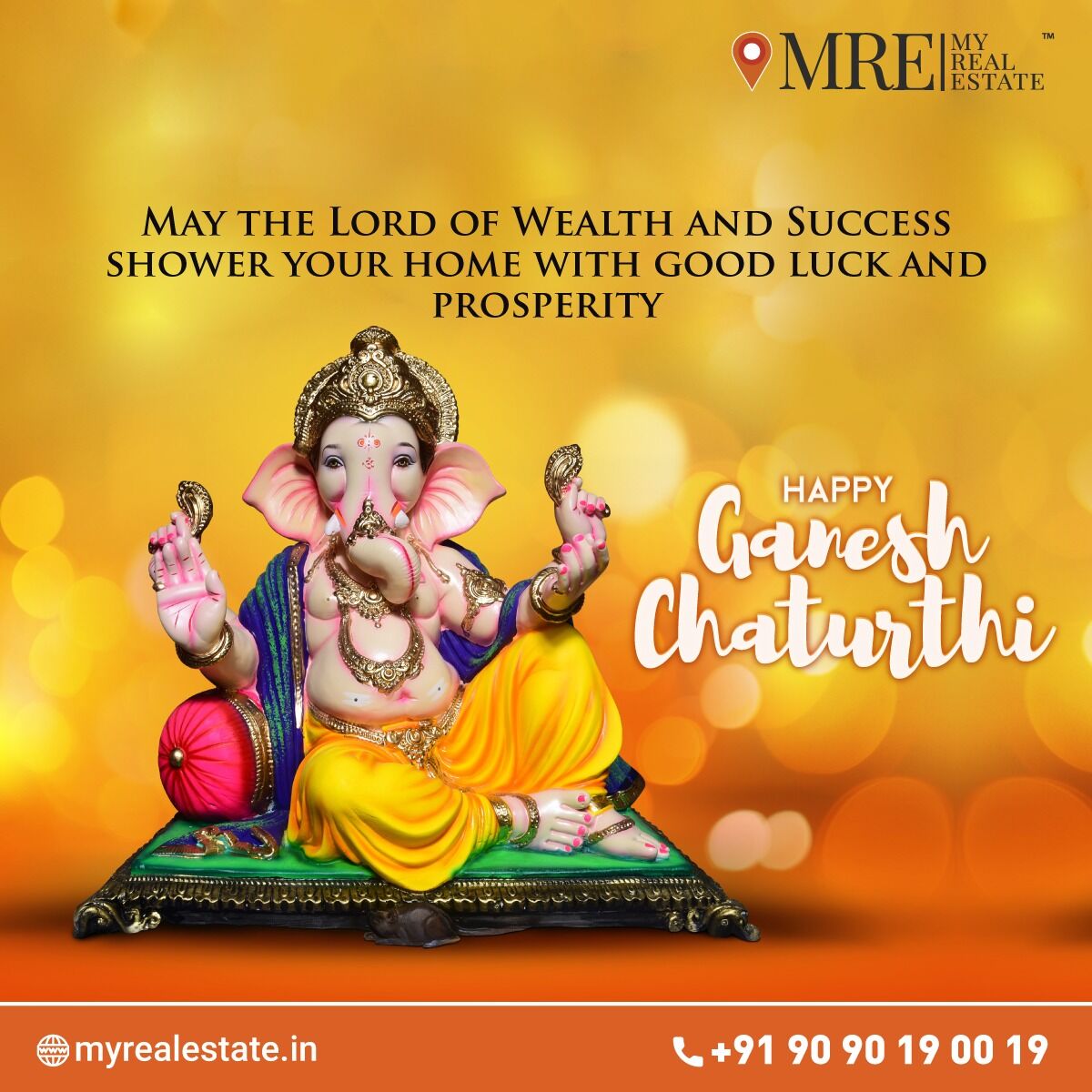 Myrealestatemre's tweet photo. Ganesha is the God of wealth and prosperity. May his blessings enlighten your life with good luck and open the doors to much more wealth. 

#HappyGaneshChaturthi

#MRE #MyRealEstate #RealEstate #Realtor #Home #Property #Investment #ForSale #RealtorLife #HouseHunting #DreamHome https://t.co/0rSkdSojzs