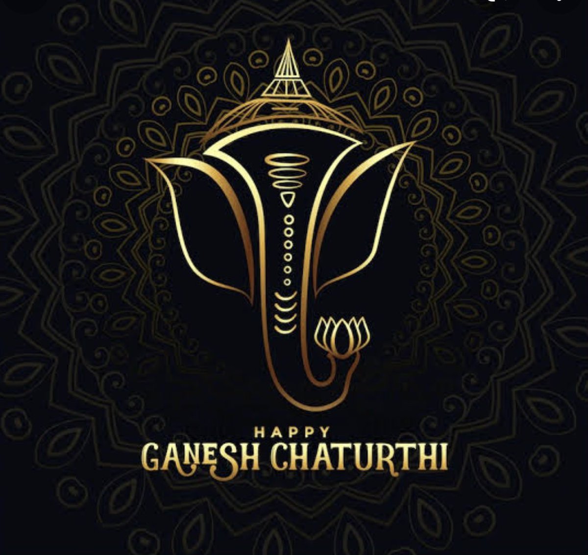 On the ocassion of Ganesh Chaturti, I wish you and your family Peace, Joy and Prosperity. May Lord Ganesha give us strength, hope and bless our familes.Happy Ganesh Chaturthi to all!