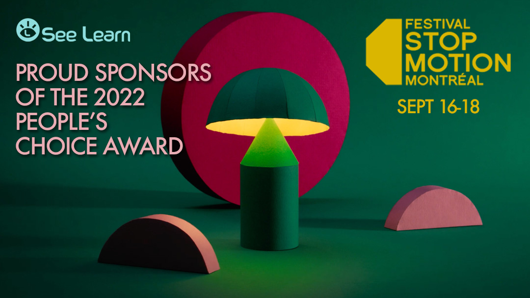 Proud sponsors of the <a href="/StopMoMontreal/">Stop Motion Montreal</a> 2022 People's Choice Award. Get you passes now! 
stopmotionmontreal.com/s/shop