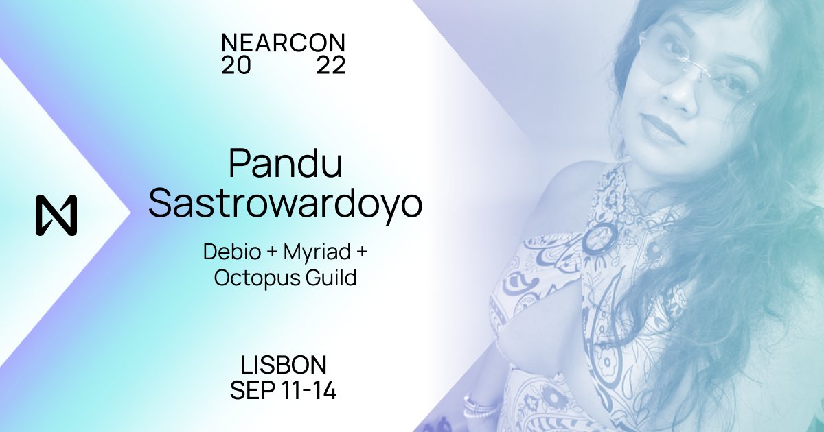 Our CEO <a href="/decentricity/">decentricity 🦔♀️</a> will be speaking in #NEARCON.

Get your tickets at nearcon.org and learn more about how projects like ours are shaping the future of blockchain from the best and brightest in the space. 

See you in Lisbon from September 11-14!