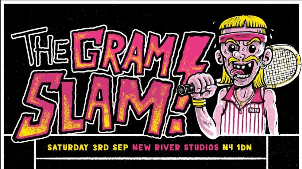 London's "Gram Slam" Launch Party SAT 3 SEPT w/ Desperate Fun, Irmans, Big Dipper, Patrice Picard, Lucy Ellis and more!  mynewsdesk.com/uk/dirty-water…