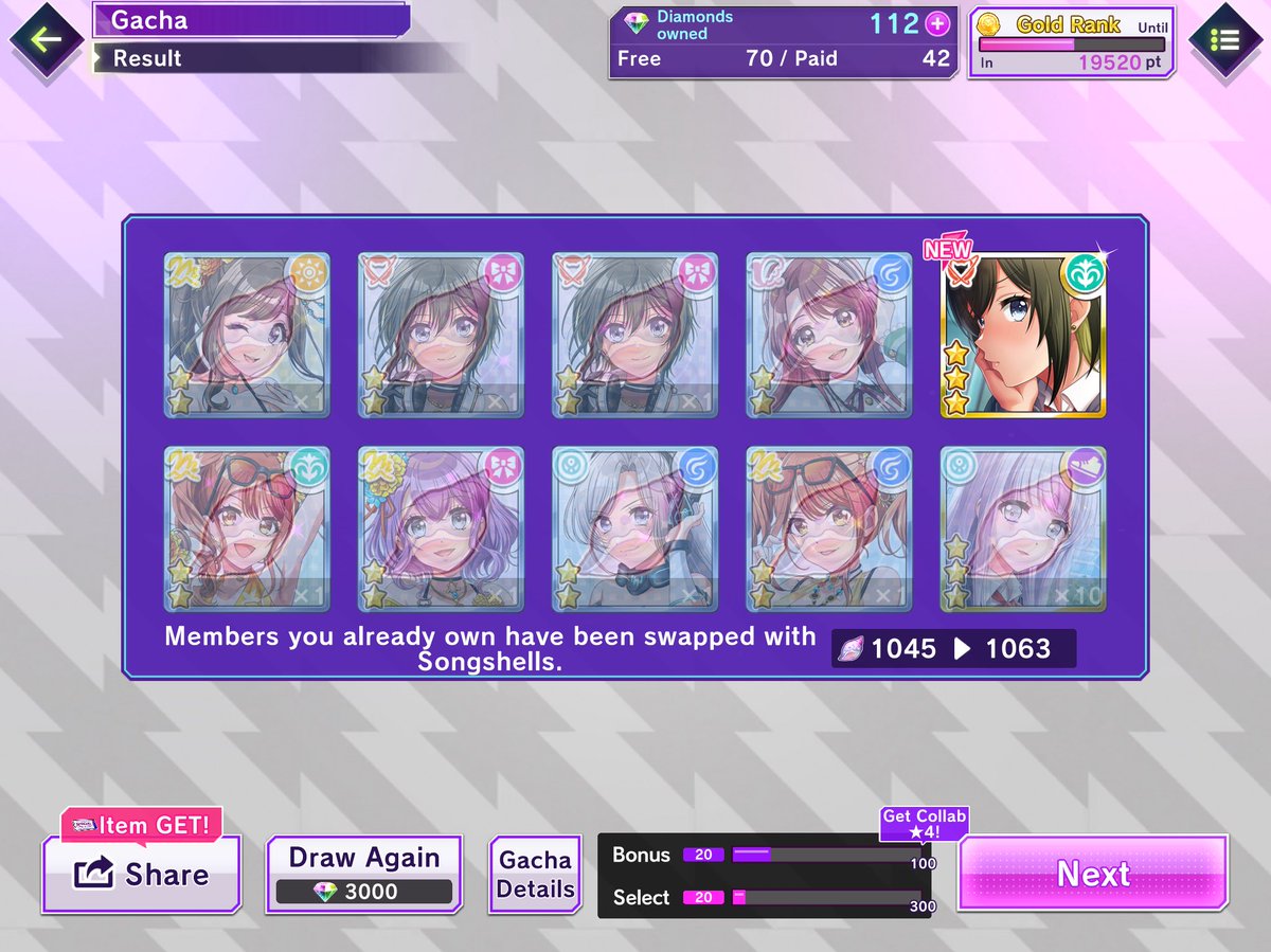 mlocafe's tweet image. Celebration of the Collaboration!
Share your Gacha results and Special Exchange Ticket will return 0% ✨
🎵D4DJ GroovyMix ⇒ y9zp.adj.st/groovy-mix?adj…
👤noAhUokK
#Groovy Mix #Gacha Result Share Campaign