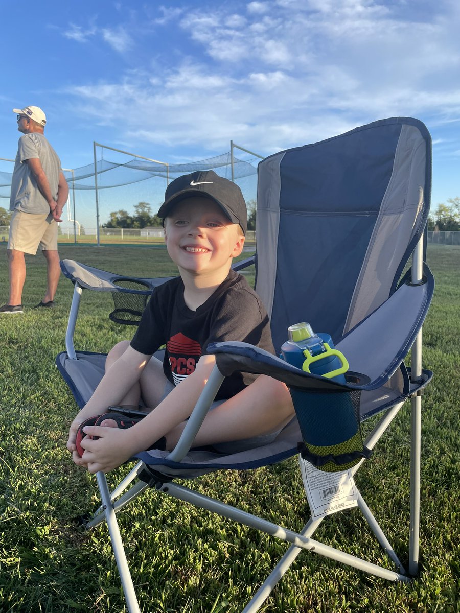 Trevor is not shy about taking someone’s chair during the game! 😂<a href="/CCCLoudandProud/">CCC - Hollinger</a> <a href="/BriceBaker74/">Brice Baker</a>