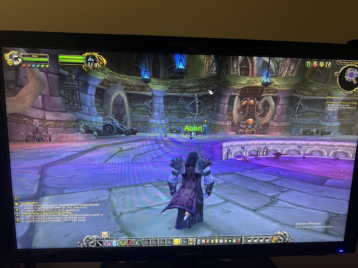 Abhri2's tweet photo. I am in 2008! #WoW #WoTLK https://t.co/sLtDFrB0TH