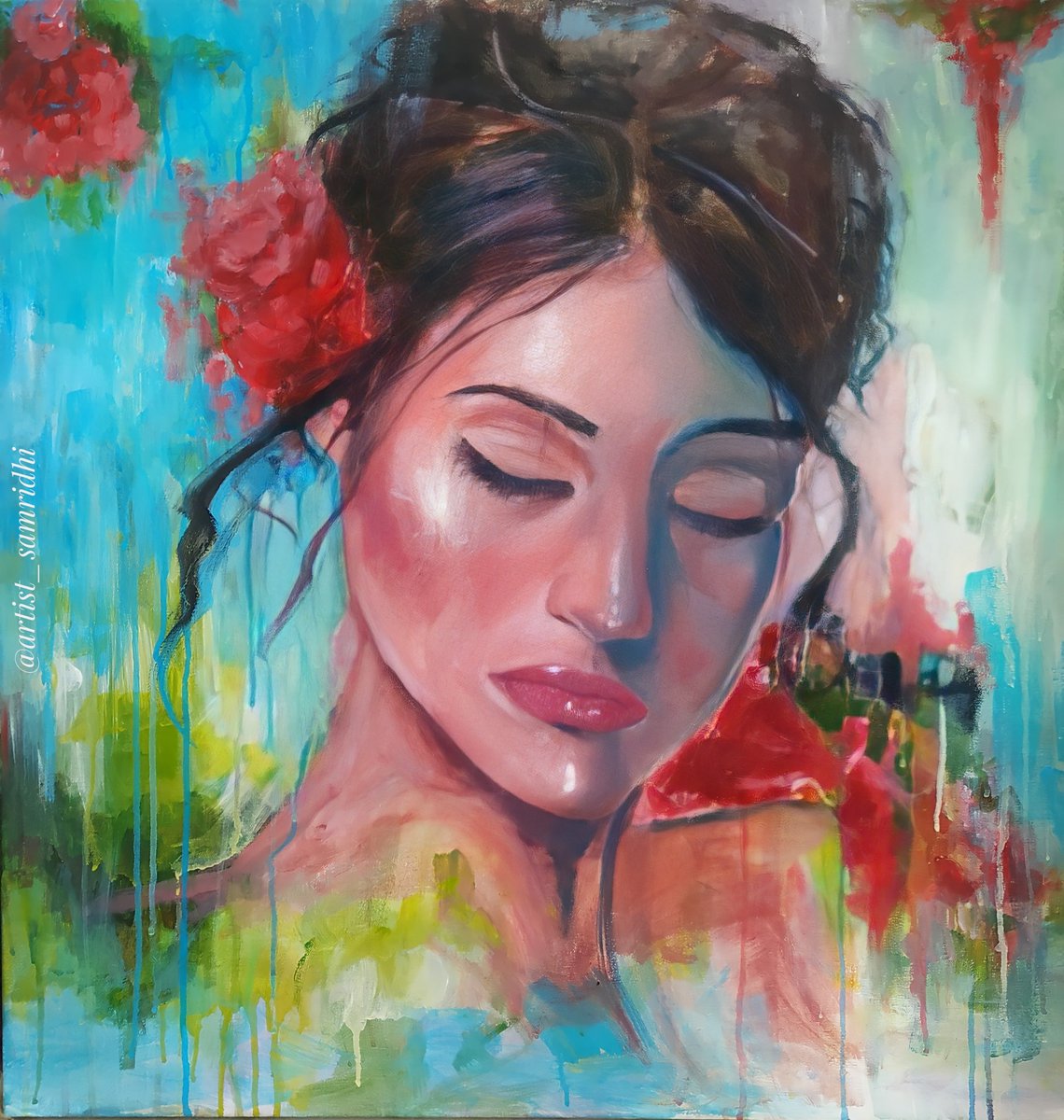 Artist Samridhi tweet media