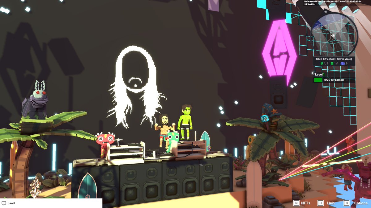 kerfewdown2's tweet photo. @TheSandboxGame @steveaoki I just participated in the #SandboxAlphaS3Giveaway for a chance to win 500 SAND! On stage with Steve Aoki, check out my screenshot below!
👇 https://t.co/NRZxlVD0RJ