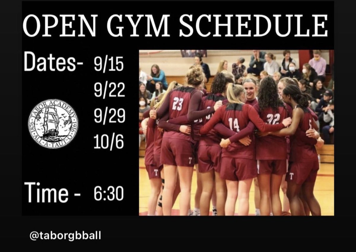 Bay State Jaguars (@baystatejags) on Twitter photo Come 👀 ⬇️🐆’s <a href="/taborbball/">Tabor Girls Hoops</a> ‼️
🐆 23s’ <a href="/SophiaVital1/">Sophia Vital</a> (<a href="/RhodyWBB/">Rhody WBB</a> )
& <a href="/CourtneySwider/">Courtney Swider</a> (<a href="/SpiderWBBall/">Richmond Women’s Basketball</a> )
🐆 24s’ <a href="/Jessicaross30/">Jessica</a>,
<a href="/ClaireKeswick/">Claire Keswick</a> & <a href="/haleymccarthy0/">Haley McCarthy</a>
🐆25s’ <a href="/Kaelyn_Carroll/">Kaelyn Carroll</a>, <a href="/Ava_Jaye_Black/">Ava Black</a>, <a href="/211Olivia/">Olivia.Rodrigues.211</a> & <a href="/TessAdams_11/">Tess Adams</a>
🐆26s’ <a href="/MollyCorcoran32/">Molly Corcoran</a> <a href="/SophHoops/">Sophia Florio</a> & Payton Scurry Come 👀 ⬇️🐆’s <a href="/taborbball/">Tabor Girls Hoops</a> ‼️
🐆 23s’ <a href="/SophiaVital1/">Sophia Vital</a> (<a href="/RhodyWBB/">Rhody WBB</a> )
& <a href="/CourtneySwider/">Courtney Swider</a> (<a href="/SpiderWBBall/">Richmond Women’s Basketball</a> )
🐆 24s’ <a href="/Jessicaross30/">Jessica</a>,
<a href="/ClaireKeswick/">Claire Keswick</a> & <a href="/haleymccarthy0/">Haley McCarthy</a>
🐆25s’ <a href="/Kaelyn_Carroll/">Kaelyn Carroll</a>, <a href="/Ava_Jaye_Black/">Ava Black</a>, <a href="/211Olivia/">Olivia.Rodrigues.211</a> & <a href="/TessAdams_11/">Tess Adams</a>
🐆26s’ <a href="/MollyCorcoran32/">Molly Corcoran</a> <a href="/SophHoops/">Sophia Florio</a> & Payton Scurry