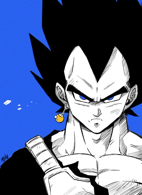 #今月描いた絵を晒そう#ドラゴンボール #ファンアート 