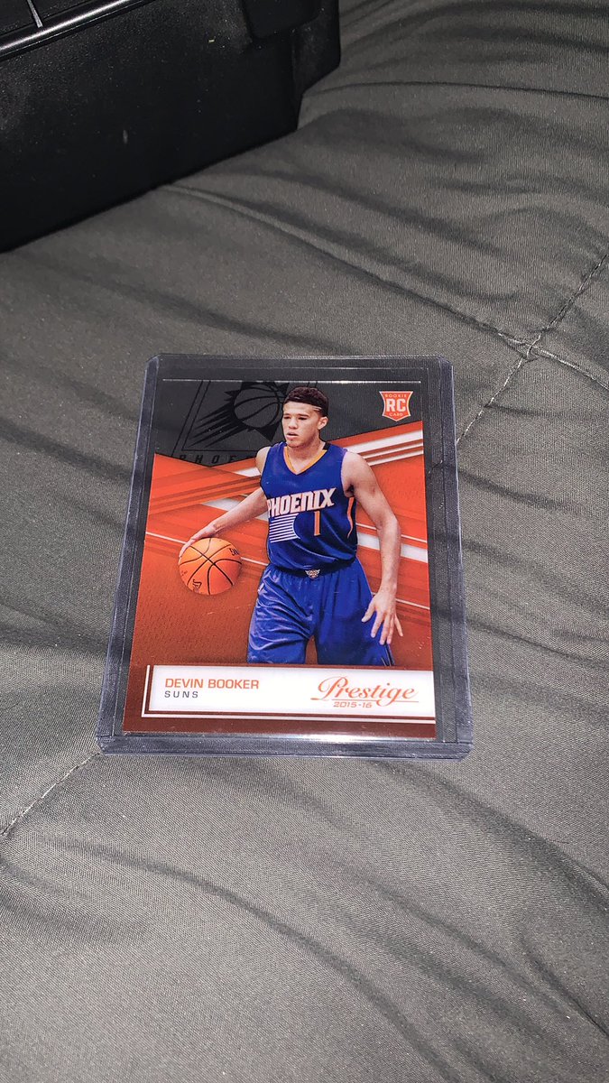 PCPulls's tweet image. Devin Booker Acetate Prestige Rookie $23 Shipped @MDRANSOM1 @sports_sell