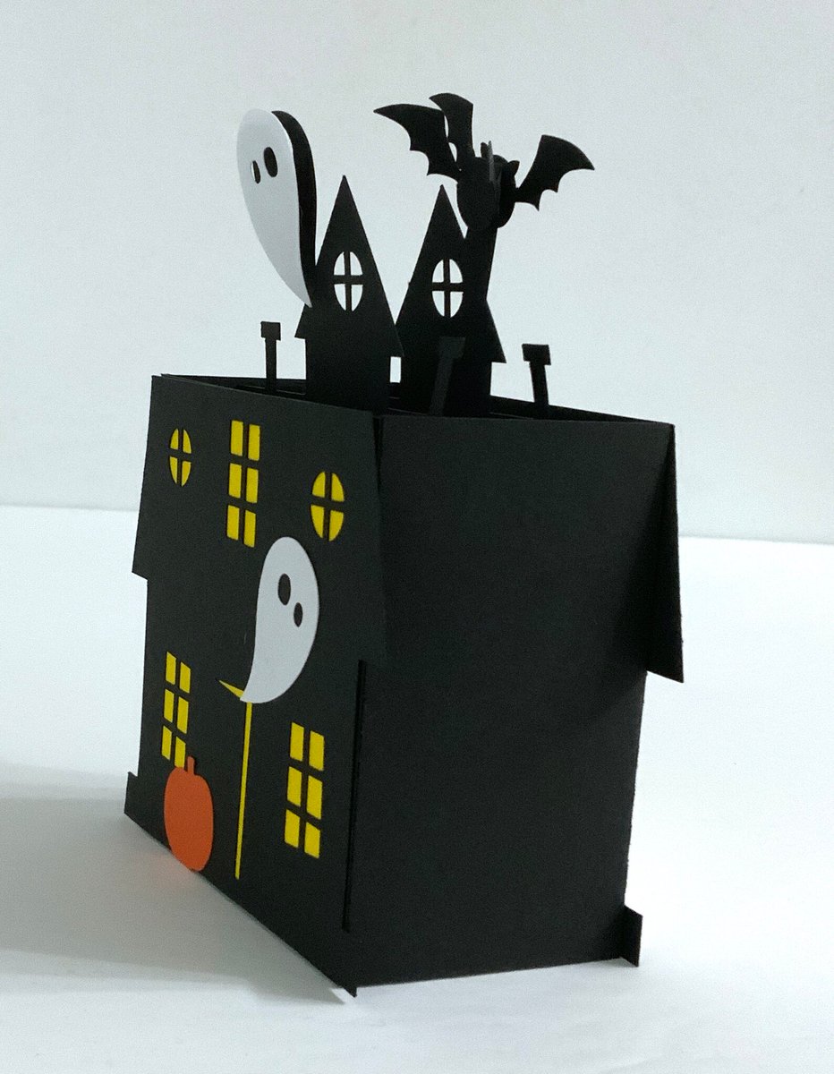 iJustComeToSayH's tweet photo. Haunted House Card , Halloween , Ghost , Pumpkin , Bat , 3D , Spooky , Decoration , Box , October , Boo
 #OctoberBoo #CardHalloweenGhost #Haunted #bat #SpookyDecoration #AAmazingPaperCraft #EtsyEmail

👉https://t.co/e7NfMe1GSZ https://t.co/gr0xYQ2zpm