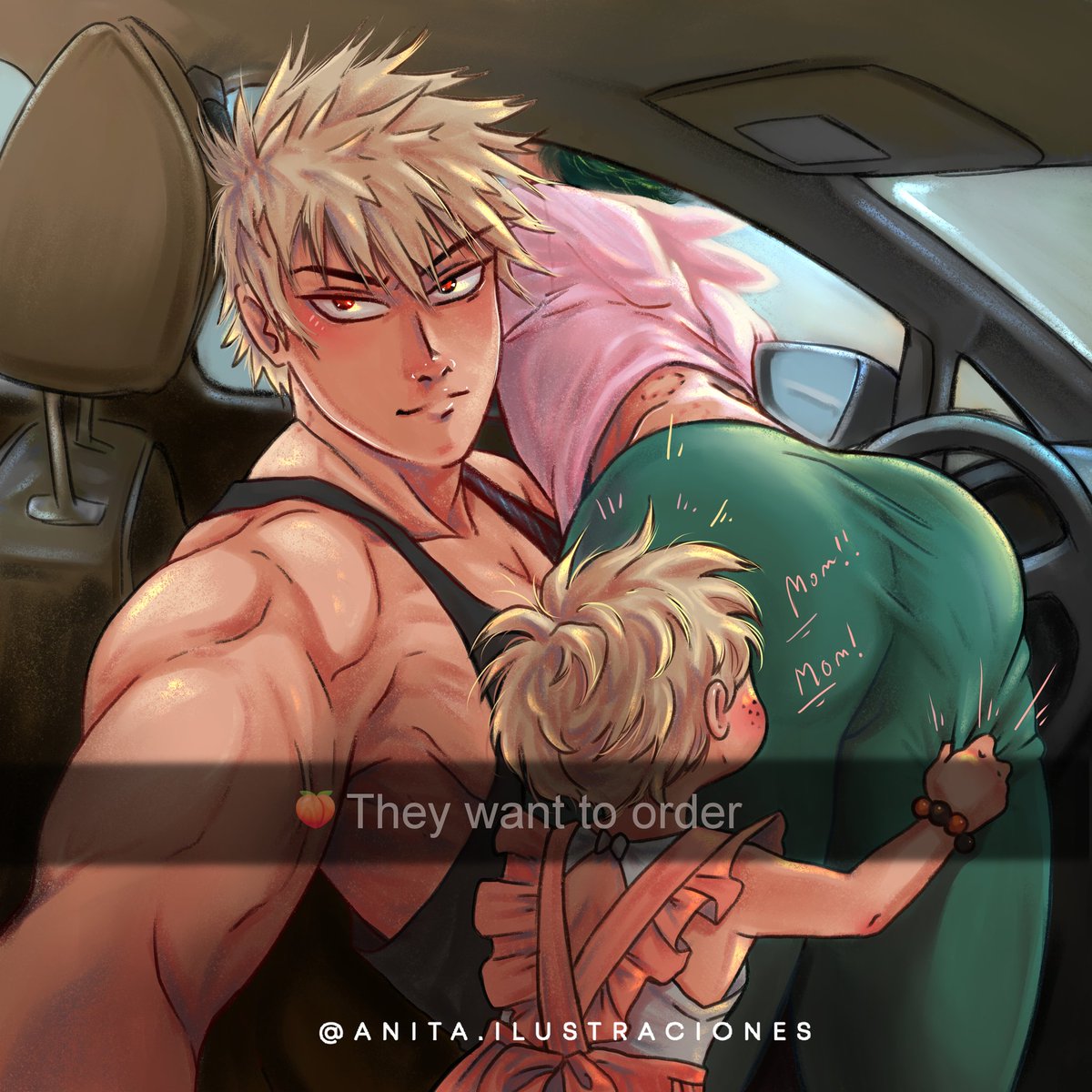art_mabe's tweet photo. Daddy kacchan 🧡💚
#bkdk #trend https://t.co/g7Qgj29pvE