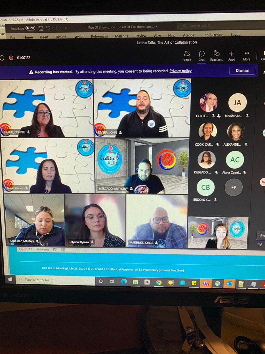 ChicagoHacemos's tweet photo. Thank you for joining our @HACEMOSatATT Latino Talks with hosts @AntMerc17 and @D_A_Delgado ! What a great opportunity to network and absorb experiences from our 3 panelists. 

We look forward to seeing you all on next months edition of Latino Talks!

#HACEMOSChicago https://t.co/zChNss1ujz