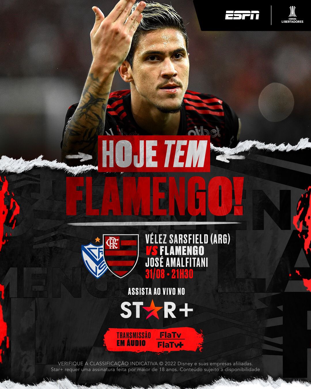 Jogo confirmado às 15h52. Flamengo desmoralizou o futebol