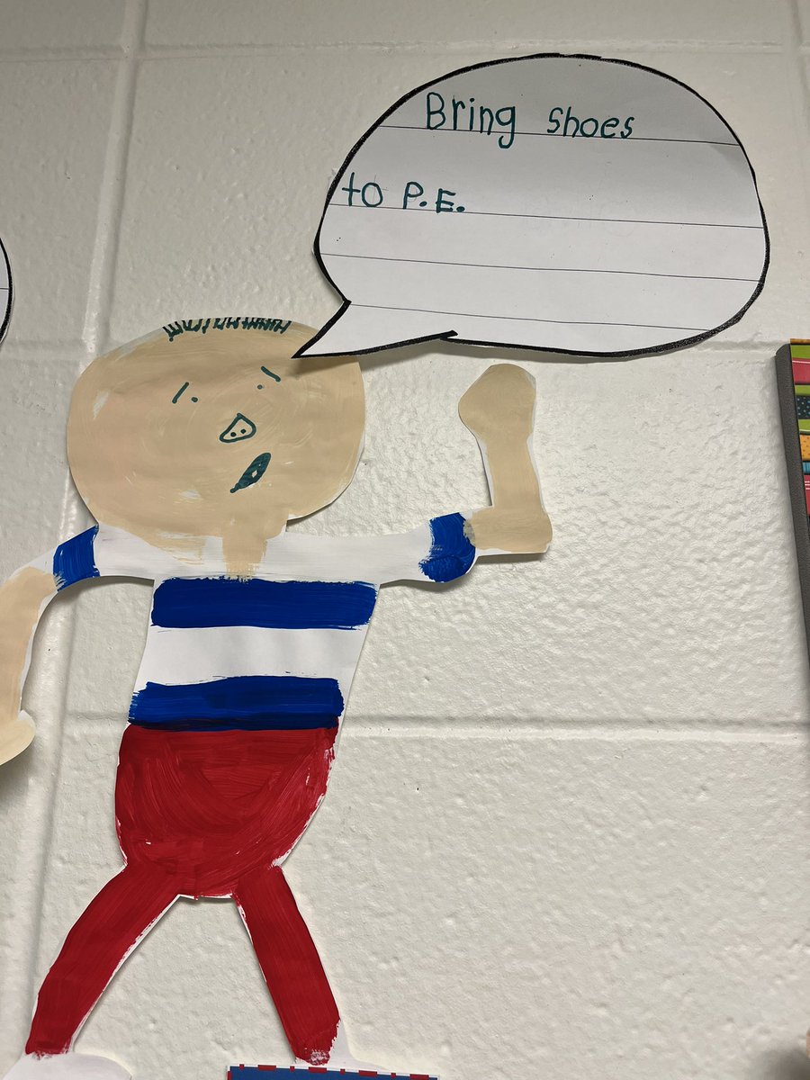 Love this artwork from a second grader 😊. #momentsthatmatter <a href="/gsgators/">Todd Wheat</a> <a href="/OlatheElemPE/">OlatheElemPE</a> <a href="/KAHPERD/">KAHPERD</a>