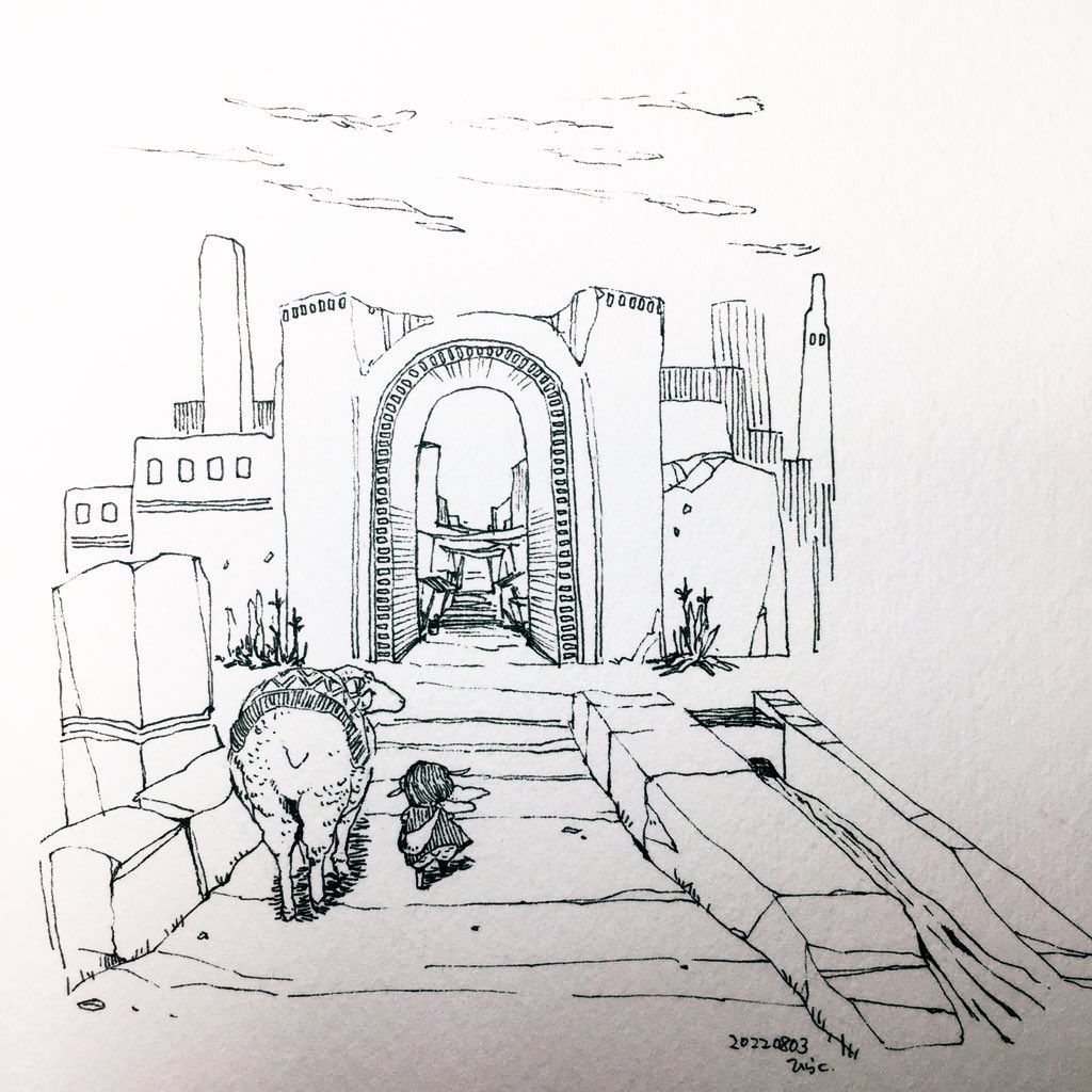 #今月描いた絵を晒そう  #Pavot
 他にも描きましたのでメディアご覧頂けたら嬉しいです🐑✨ 