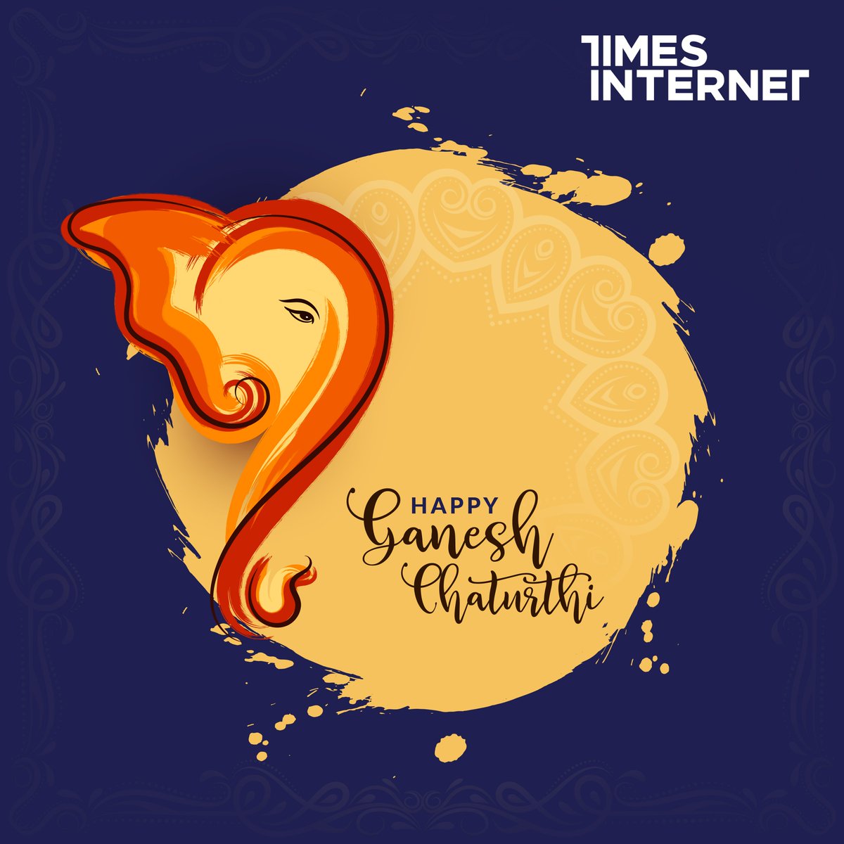 TimesInternet's tweet photo. Wishing a beautiful, colourful &amp; cheerful Ganesh Chaturthi to everyone. May this festive occasion bring along many more smiles &amp; many more celebrations for you. 
Ganapati Bappa Moraiya!

#Ganpatifestival #GaneshChaturthi2022 https://t.co/j97ddiCijd