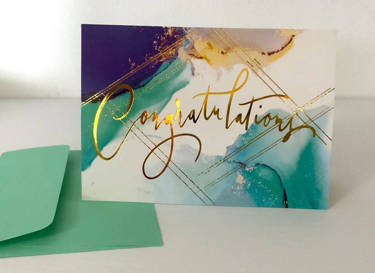 JM28199546's tweet photo. Congratulations Card , Blank inside , Colour Splash , Promotion , School , New Job , New Baby , Wedding , Milestones
 #CongratulationsCardBlank #ColourSplashPromotion #job #BabyWeddingMilestones #AAmazingPaperCraft #EtsyEmail

👉https://t.co/KuFXRxgZ8n https://t.co/eqtMHyDeY5