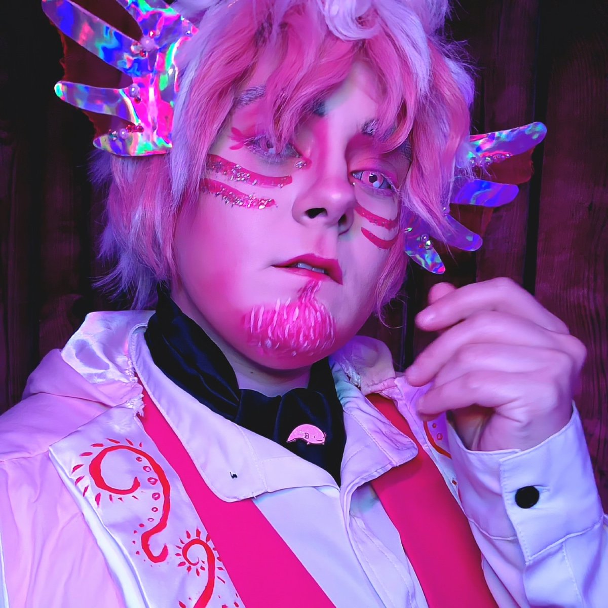quinn_cipher's tweet photo. The Axolotl from #GravityFalls is back! Got his look a little updated. https://t.co/8TEjtu0rkM