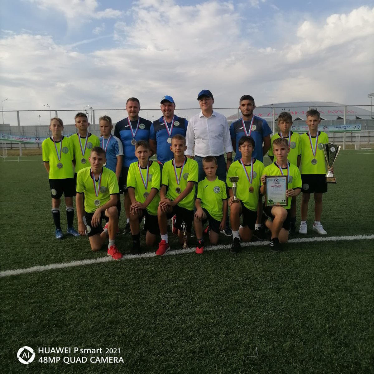 Поздравляем команду «Кошелев Сити» со 2 местом в турнире «Лето с футбольным мячом 2022» Молодцы!!!