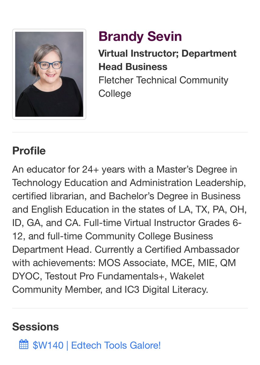 profsevin's tweet photo. One little goal: “Step out of your comfort zone and become the confident expert you know you are.” Wow, changes happened extremely fast! Here I am! #passion #professional #chasingmydreams #foundmypurpose #lovemycareer #communitycollegechangedmylife #myfletcher
@fetc @wakelet https://t.co/wFU42Qghsj
