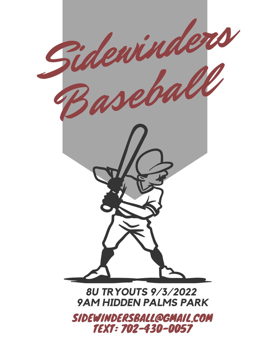 sierrab528's tweet photo. My sons Baseball team is still looking for 2-3 experienced players.  Player pitch, low monthly fees, great coaches, wonderful parents. https://t.co/ngMGsIsltk