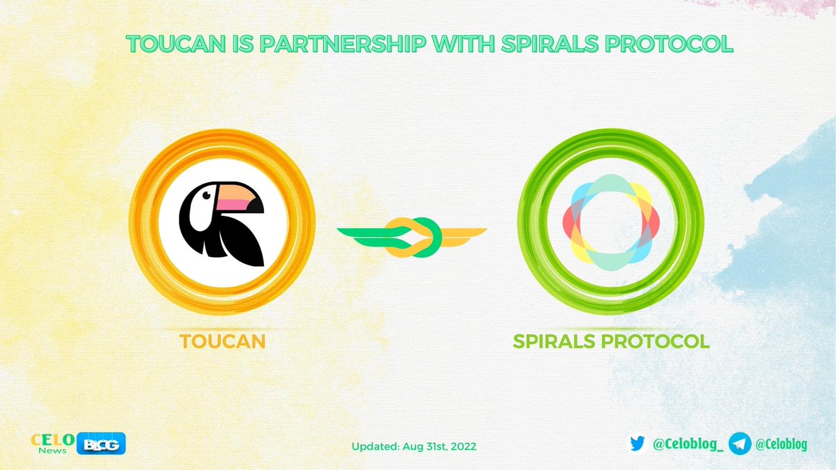 Celoblog_'s tweet image. 🥳 @ToucanProtocol is partnership with @SpiralsProtocol to make blockchain infrastructure regenerative by design

More details:
⛳️ blog.toucan.earth/toucan-spirals…

#CeloBlog #CELO $CELO #TOUCAN