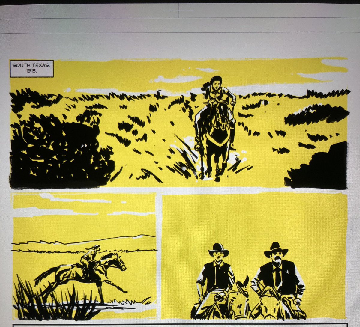 In some way, shape or form I'm doing a western comic next year… https://t.co/1zM3AuezFG