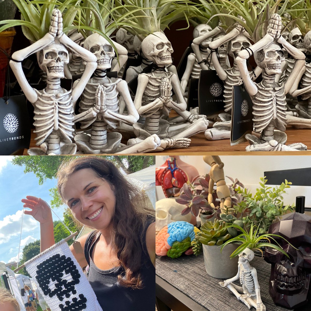 chrejsa's tweet photo. POV: you’re a medical illustrator so you buy things with skeletons on it, but people think you are just goth. https://t.co/5d3AcADBSx