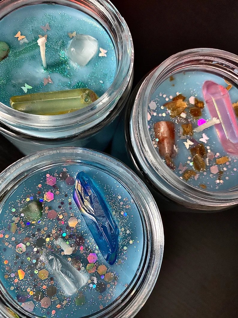 GRStest's tweet photo. Blue skies scented candl̡e with crystals from #openureyecreations 🙌

👉👉https://t.co/c3t7JIBaVW

#weddingrings #auction #lunc #copperrutile #rarequality #beautifulfaceted #facetedgemstone #etsysell https://t.co/bb4mRSBzNR
