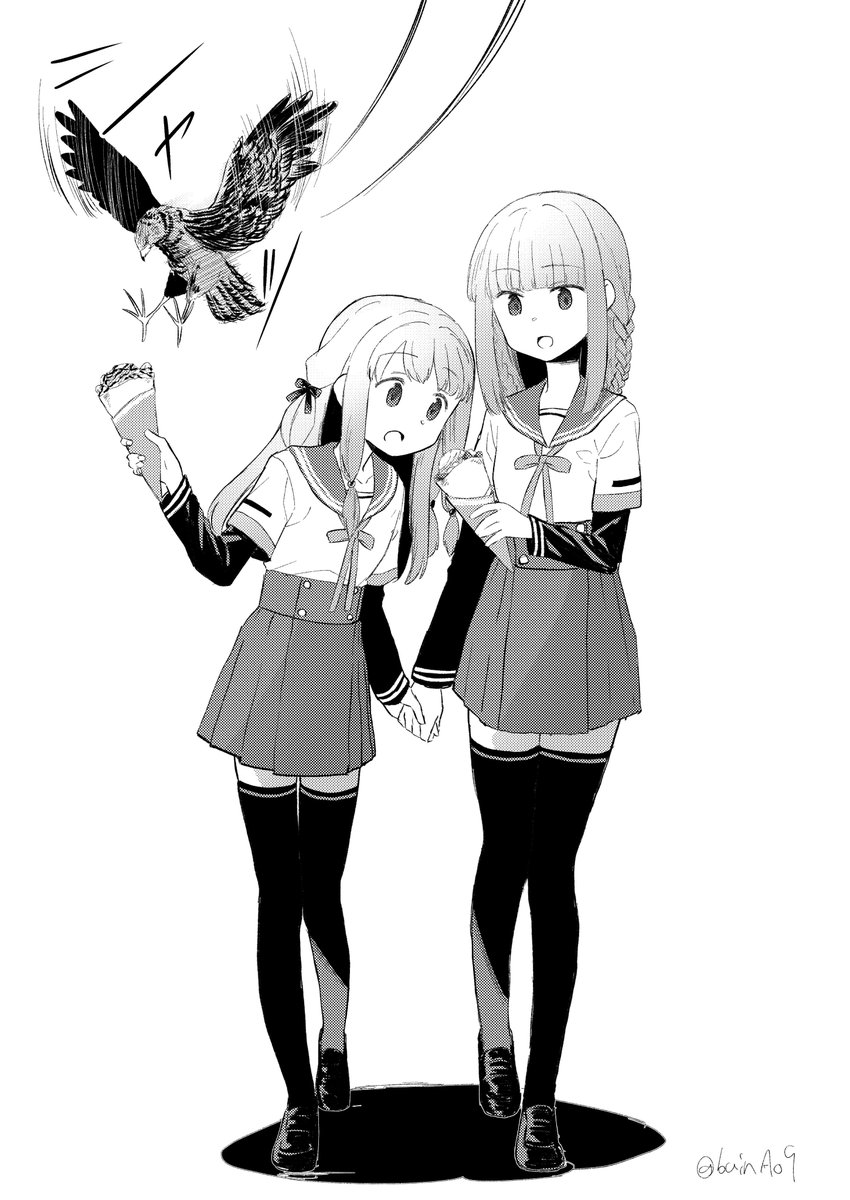 かさねといろういの二枚でした
#今月描いた絵を晒そう 