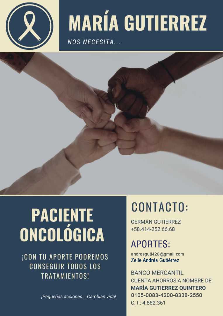 cauterucce's tweet photo. Hola Twitter, vengo de nuevo por su ayuda.

Mi tía es paciente oncológica y estamos buscando fondos para sus medicamentos que es el grueso de la quimioterapia.

Ayúdenme así sea con un RT para conseguir la ayuda que se necesita https://t.co/k6ZX9hLRf9