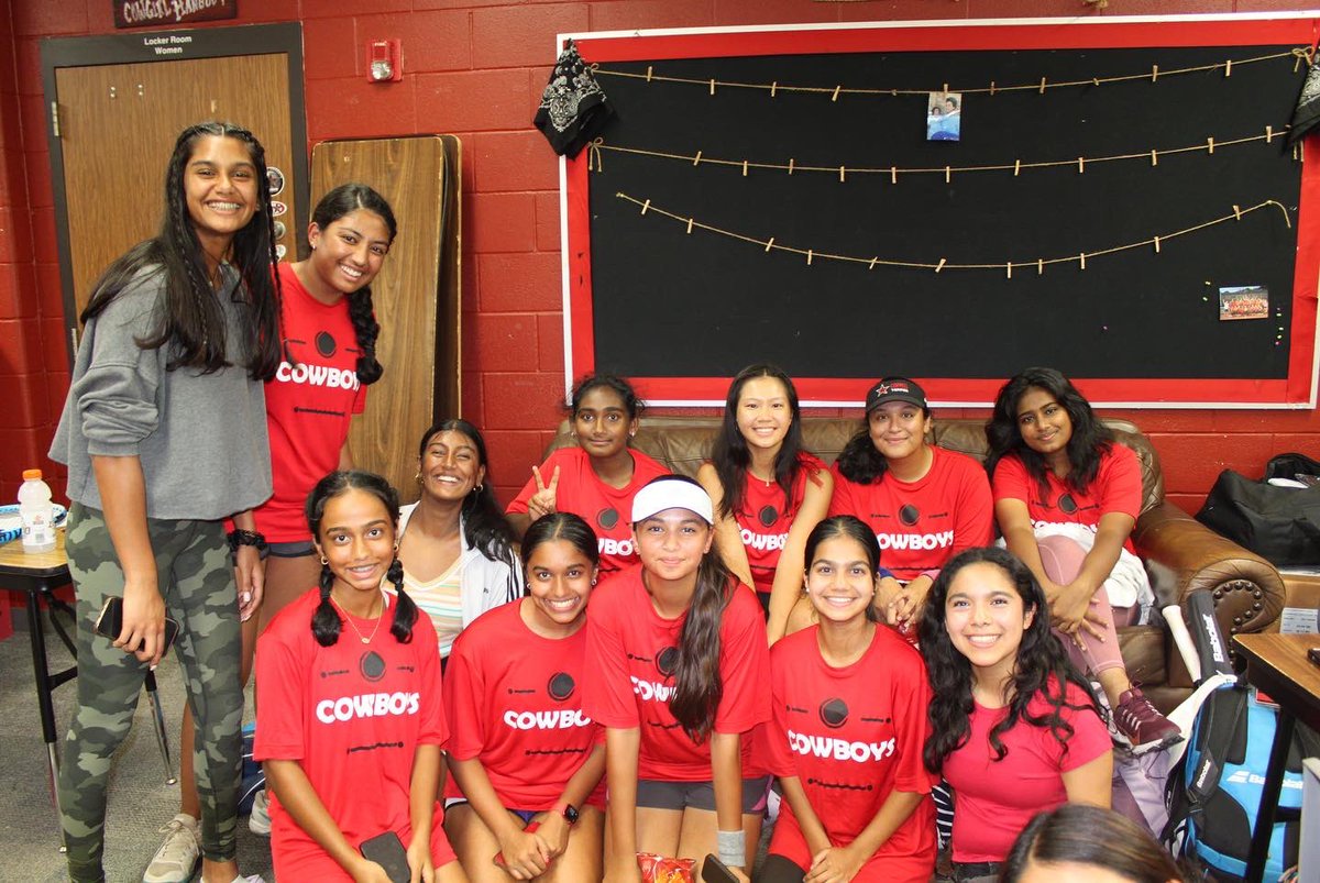Coppellhstennis's tweet photo. TONIGHT, the varsity tennis team played
very well against Lewisville High School and won with a final score of 12-0!! GO COWBOYS!! Tonight was the second
district match of the year for varsity! Great job COWBOYS!! #cfnd #coppellhighschooltennis #coppellisd ❤️‍🔥🪩🎾💪🏻 https://t.co/AgD1aMMCUV