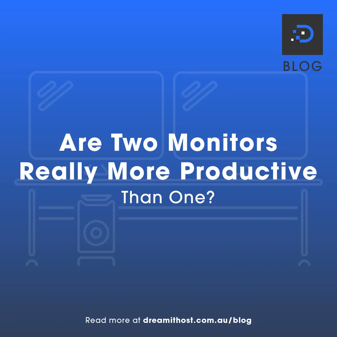 DreamITHostAU's tweet photo. NEW BLOG POST: Are Two Monitors Really More Productive Than One? Read more at: https://t.co/IbghelQH1h 
-
#dreamithost #dreamit #blog #blogpost #productivity #dualscreens #seconddisplay #twomonitors #businesshacks #productivityhacks https://t.co/maIPpG6vDI