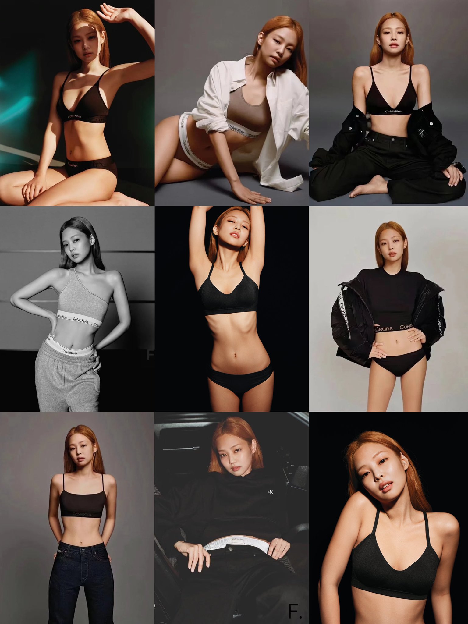 gi ᴼᴬ on X: #JENNIE for Calvin Klein; Fall 2022