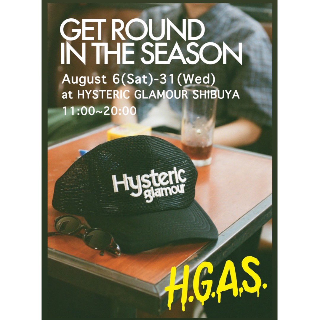 HystericGlamour's tweet photo. /
最終日!
みんな、もう見てくれたよね?
\
#getroundthesesson
Photo by #久野美怜
Directed by #福地展成
#hgas @hgas_tokyo
#ヒスベアのつぶやき
#hystericglamour
#ヒステリックグラマー https://t.co/zd71GZU7sT