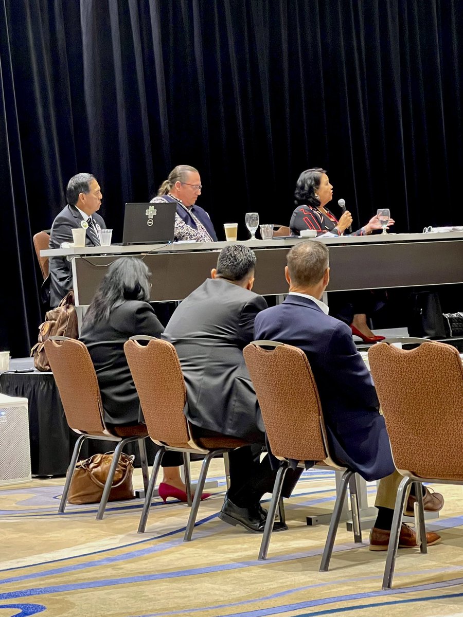 NaomiForOK's tweet photo. Loved speaking at the Respecting Tribal Sovereignty Candidates Forum today.
Thank you to the United Indian Nations of Oklahoma for hosting and to the @MuscogeeNation and @TulsasCasino for the beautiful setting.
#warrioruptovote #respectingsovereignty https://t.co/YctBuKSFY8