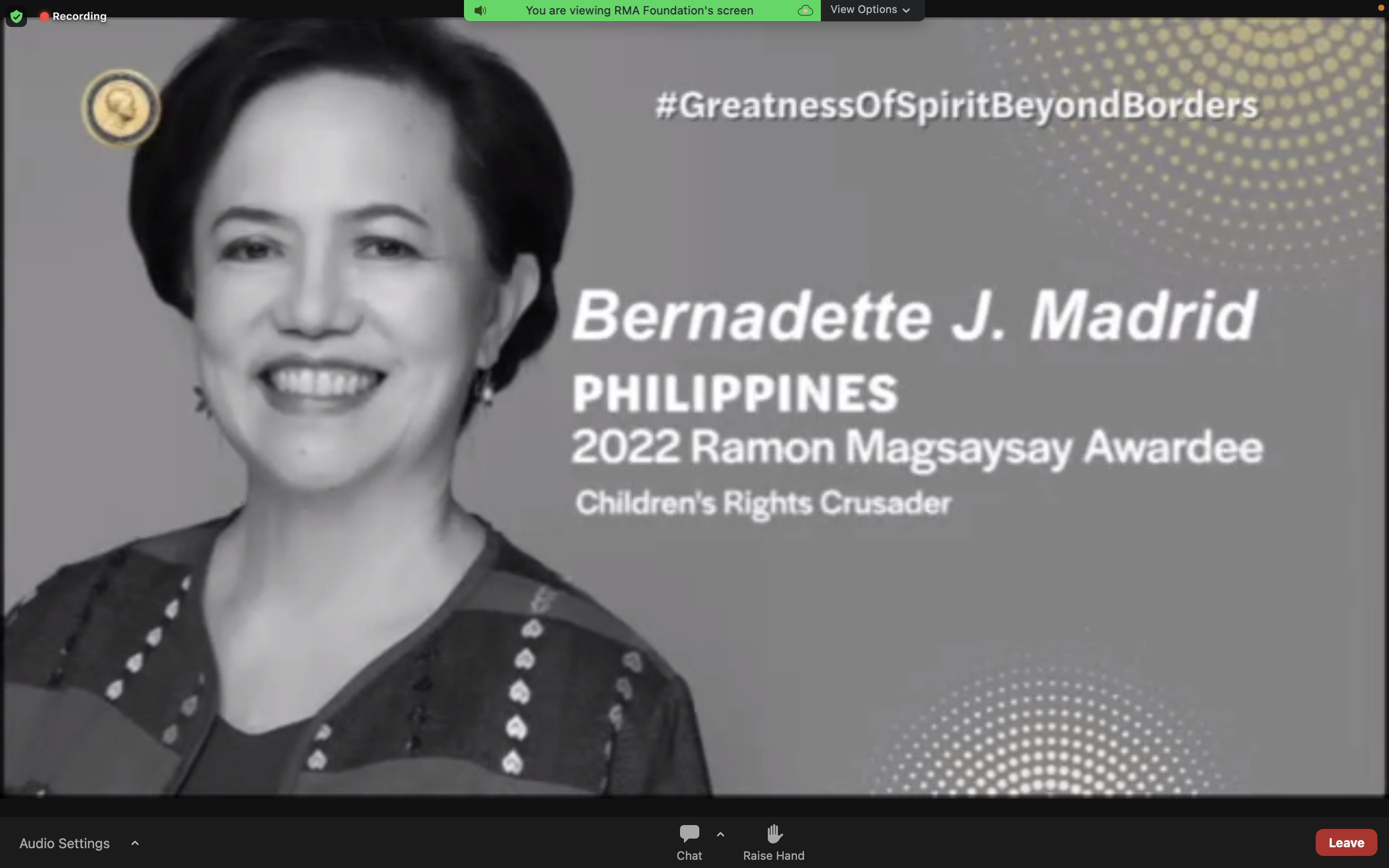 ABSCBN News on Twitter "ONGOING The Ramon Magsaysay Foundation announces the winners of the