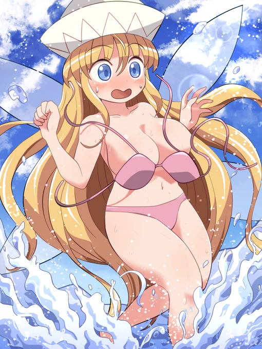skebで描かせていただいた、おセンシティブなリリーちゃん 