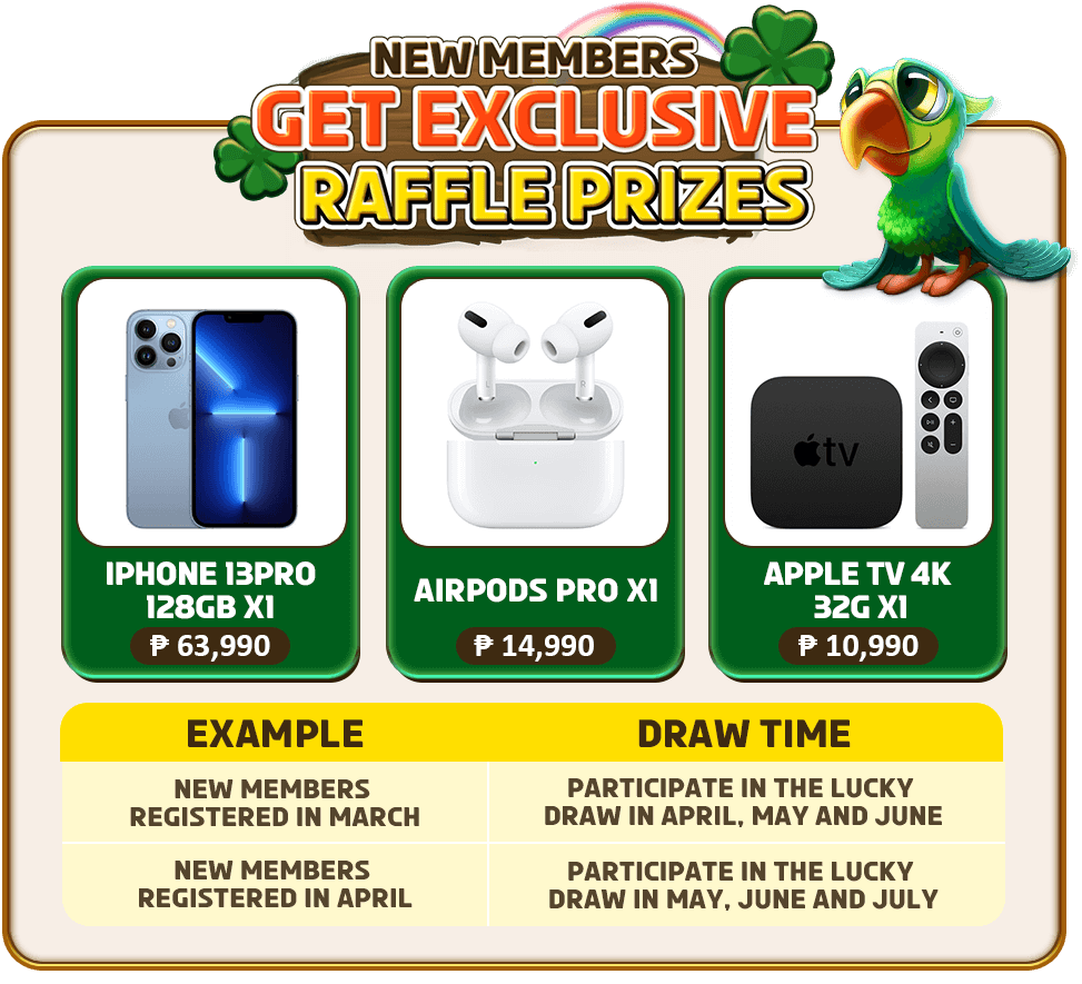 halowin777's tweet photo. During the event,
Halo win members who registered within 3 months
can get lucky draw every month!
the more frequent you play,
the higher chance you claim the prize.
three lucky players will be drawn monthly
to be prized iphone 13 pro 128gb,
airpods pro, apple tv 4k 32g.
#jilibet https://t.co/k4wlqvfFpP